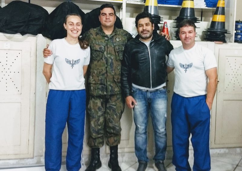 Reunião na Base Aérea de Florianópolis trata de detalhes do Triathlon Sprint em 6 de outubro