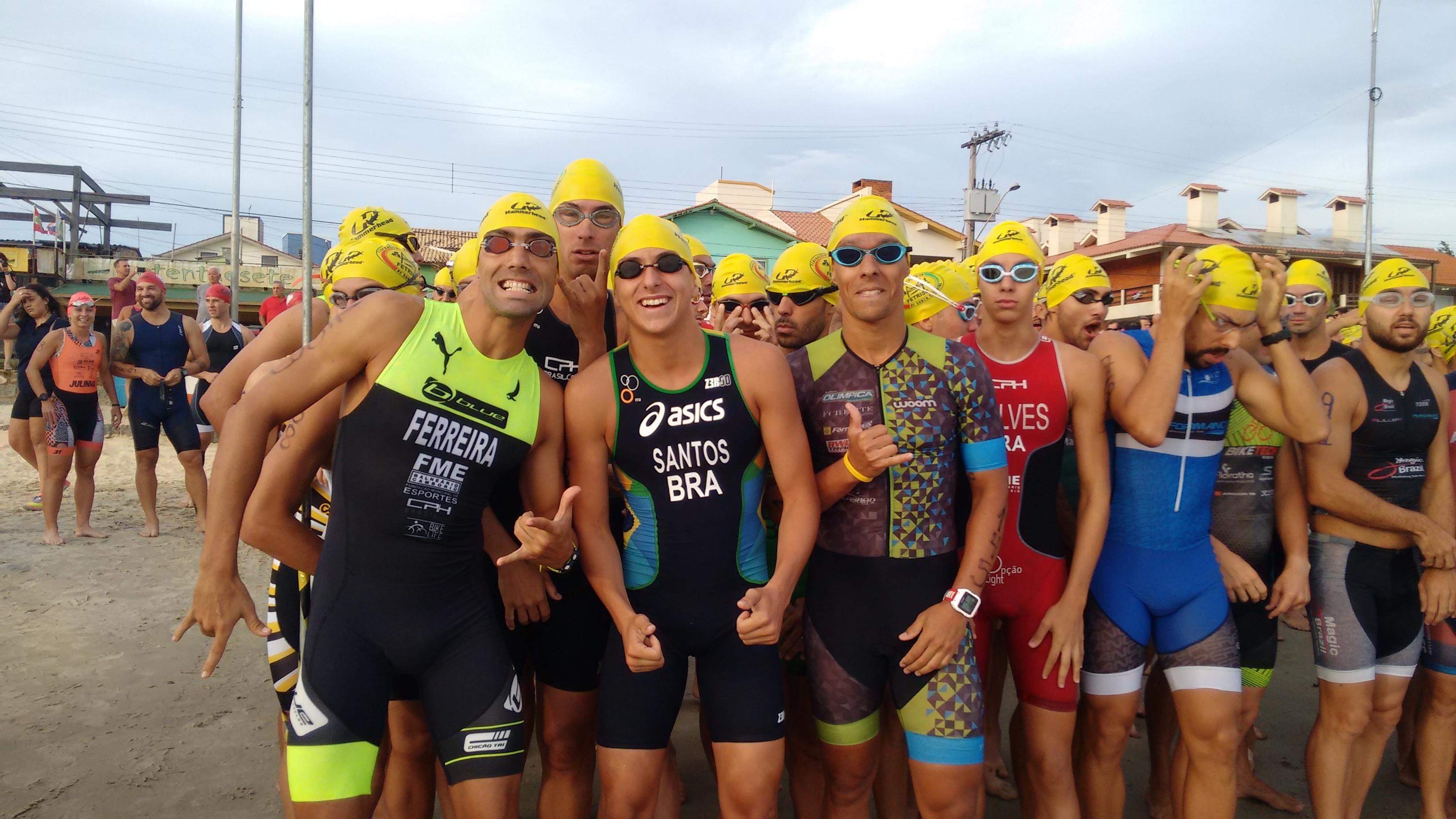 25o. Triathlon de Garopaba  com elevado número de atletas