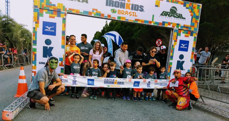 IRONMAN KIDS AGITA A PROGRAMAÇÃO DO IRONMAN BRASIL 