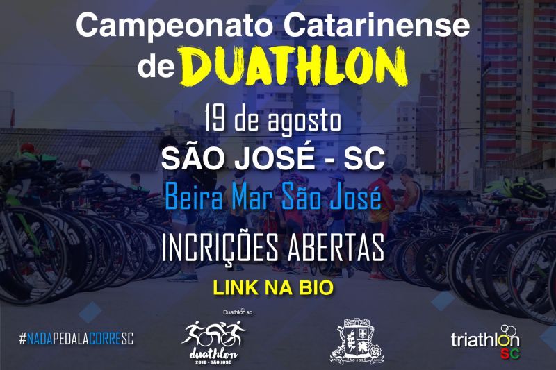 Duathlon de São José abre Campeonato Catarinense