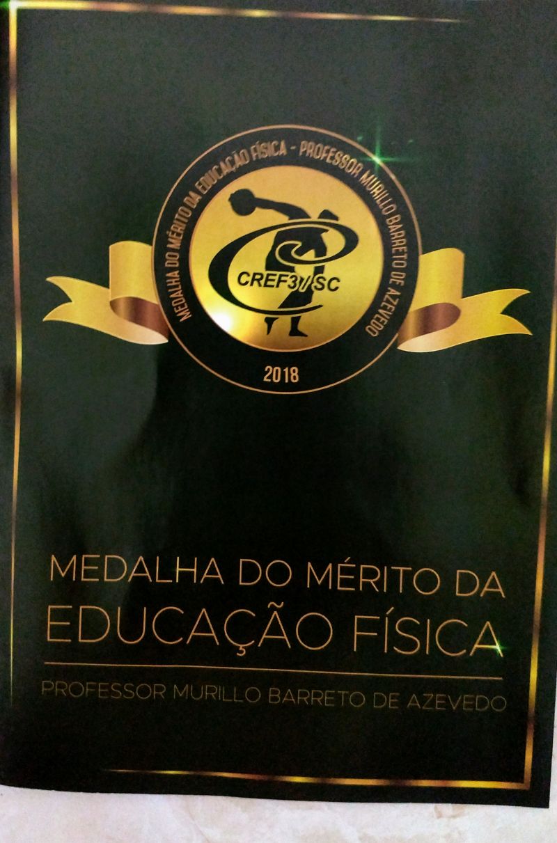 Solenidade de entrega Medalha do Mérito da Educação Física