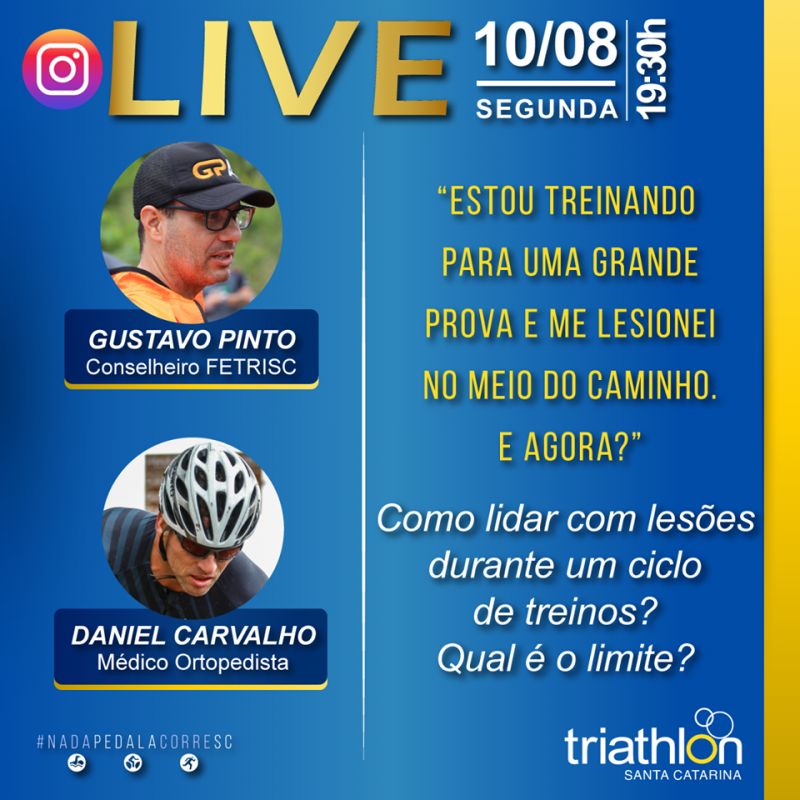 Live lesões no triathlon