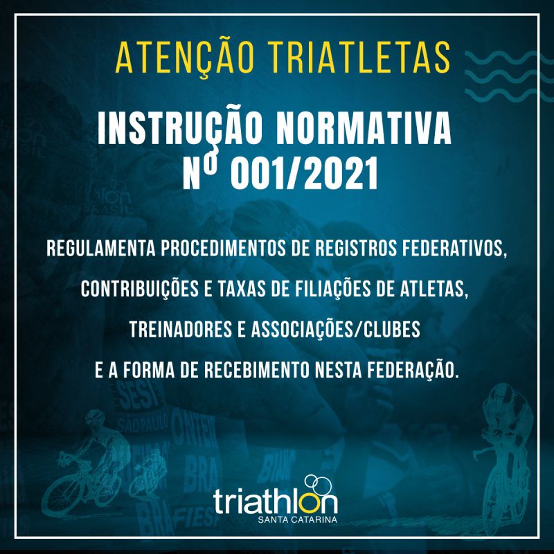 Mudança  no formato e valores federativos  - Instrução Normativa No. 001/2021