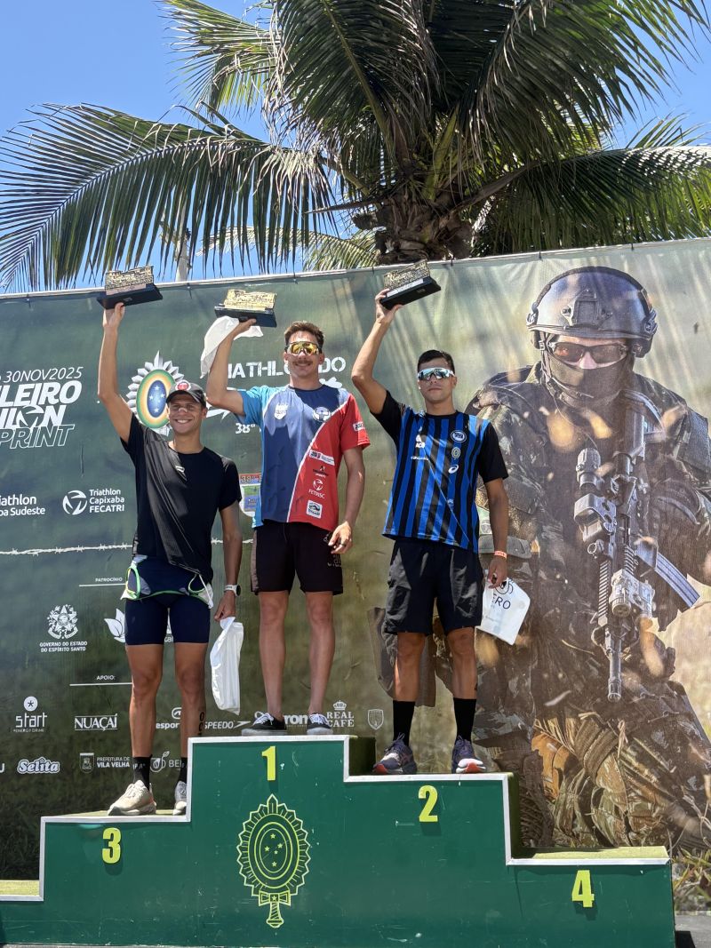 CATARINENSES BRILHAM NO BRASILEIRO SPRINT EM VILA VELHA - ES