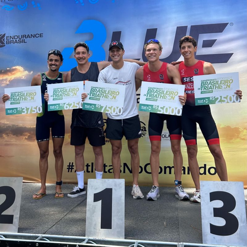 Catarinenses são VICE-CAMPEÕES BRASILEIROS de TRIATHLON STANDART