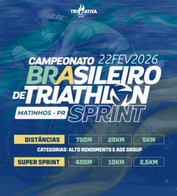 CATARINENSES NO BRASILEIRO SPRINT - MATINHOS/PARANÁ
