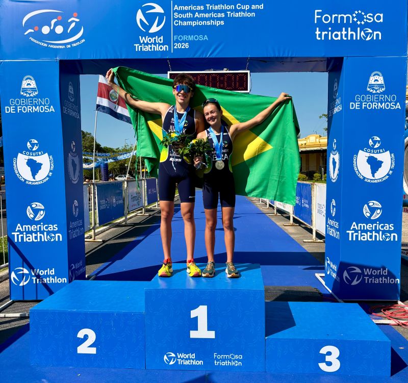 Santa Catarina domina categoria YOUTH no Sul-americano de Triathlon 
