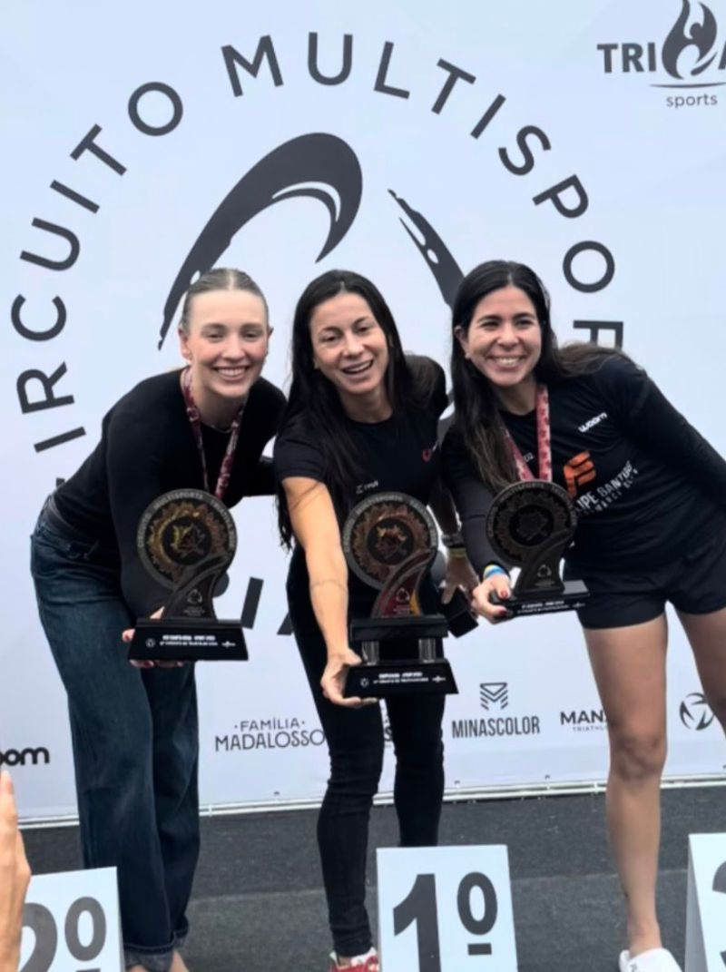 Bia Neres Campeã da 2ª etapa COPA SUL distância SPRINT