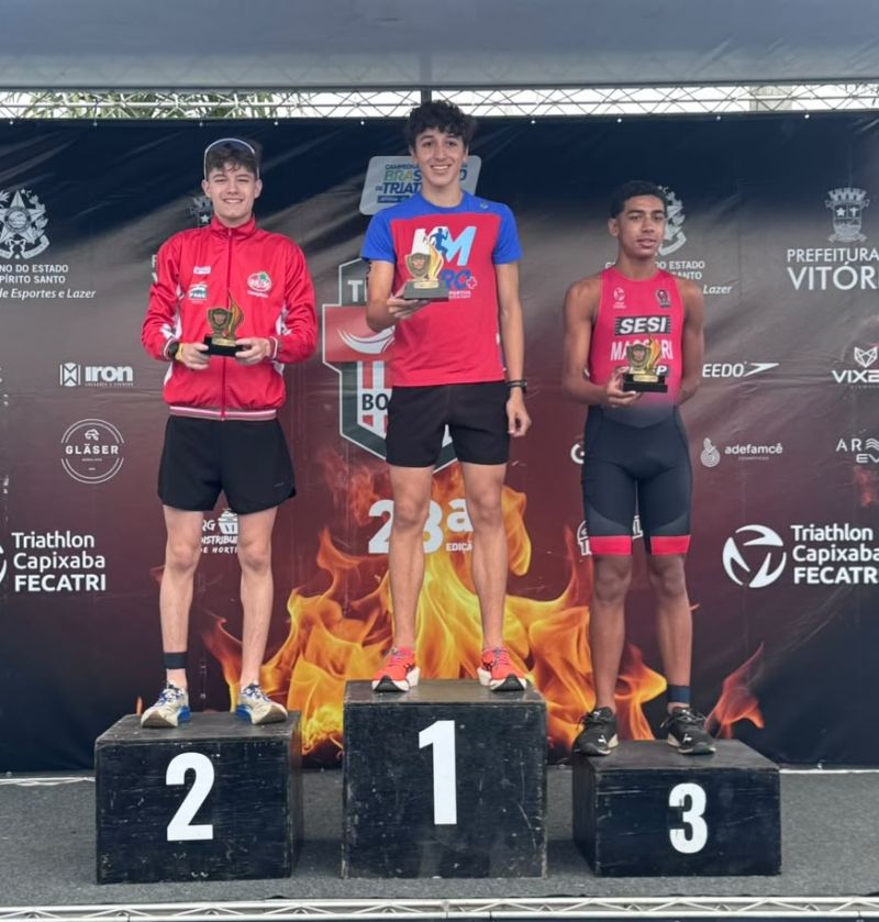 Atletas do S.R. Mampituba na 4ª etapa do Brasileiro Sprint
