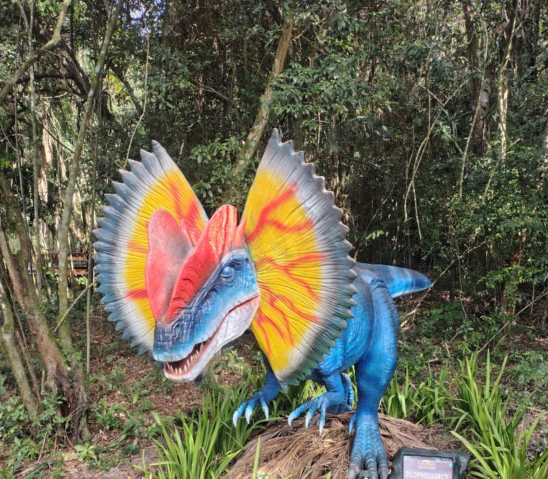 Convite para visitar o DinoParque em Araranguá